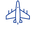 1132 Rovisys Industryicons Blue Aerospace Blue Outline